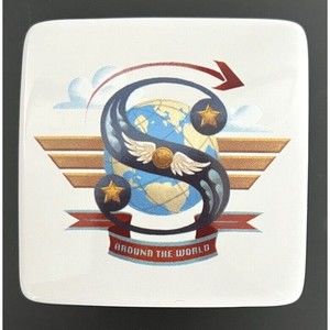 Disney ABC Collection Trinket Box Letter S For Soarin